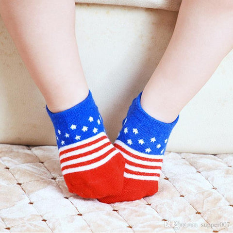 USA Flag Ankle Socks