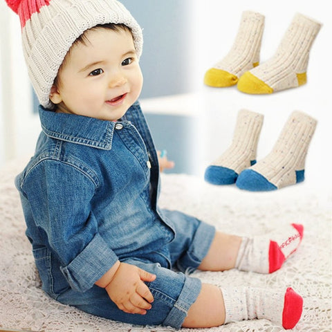 Warm baby socks for winter