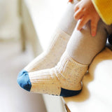 Warm baby socks for winter - blue